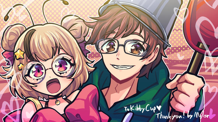 Kibby & Marky Anni art - えむぐろる Kibby & Marky Anni art - えむぐろる