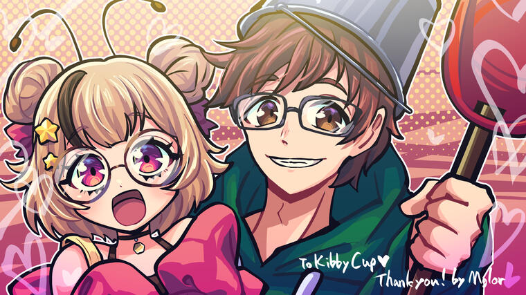 Kibby & Marky Anni art - えむぐろる